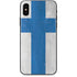 Finland Flag Distressed iPhone XS Max Skin